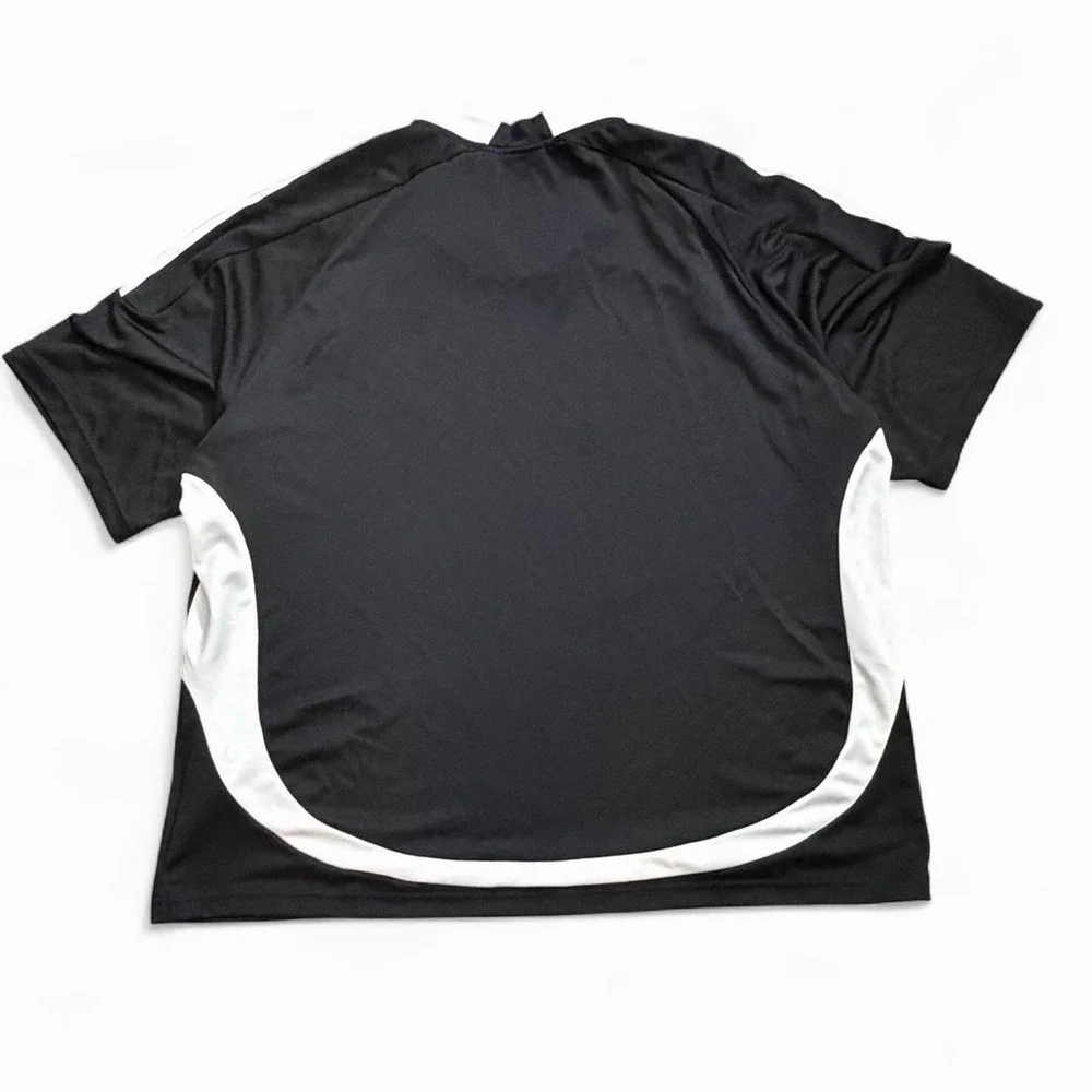 Adidas Adilenium Oversized Black And White Soccer Jersey Men's Size Large